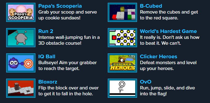 Lots of games to help consolidate Maths skills